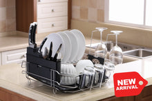 New--Premiumracks Countertop Dish Rack - Perfect For Smaller Spaces Wine Glass Holders Modern Design