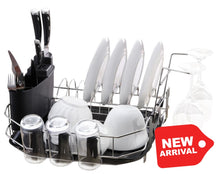 New--Premiumracks Countertop Dish Rack - Perfect For Smaller Spaces Wine Glass Holders Modern Design