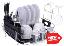 New--Premiumracks Countertop Dish Rack - Perfect For Smaller Spaces Wine Glass Holders Modern Design
