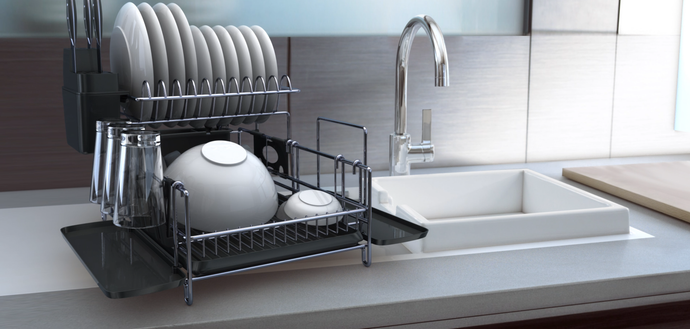 Check out our new 3D animation video for our award-winning dish rack