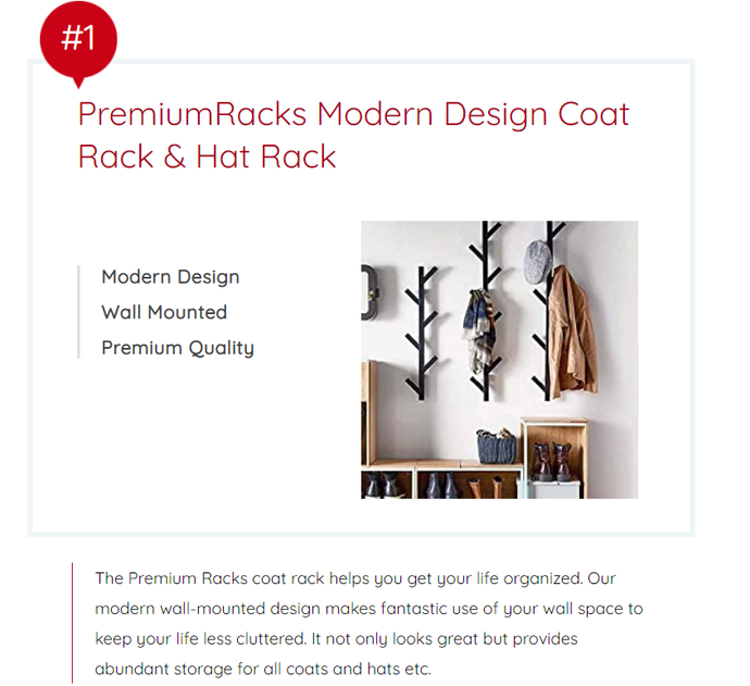 Ode Magazine Votes Premium Racks Coat Rack #1