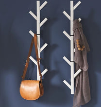 PremiumRacks Coat Rack & Hat Rack – Modern Design – Wall Mounted – Stylish – (White)