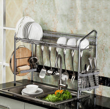 PremiumRacks Professional Over The Sink Dish Rack - Fully Customizable - Multipurpose